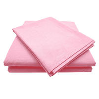 BETTWÄSCHE Stone Washed rosa 155/220 cm 100% Baumwolle Used-Effekt mit Stehsaum - Rosa, Textil (155/220cm) - wometo