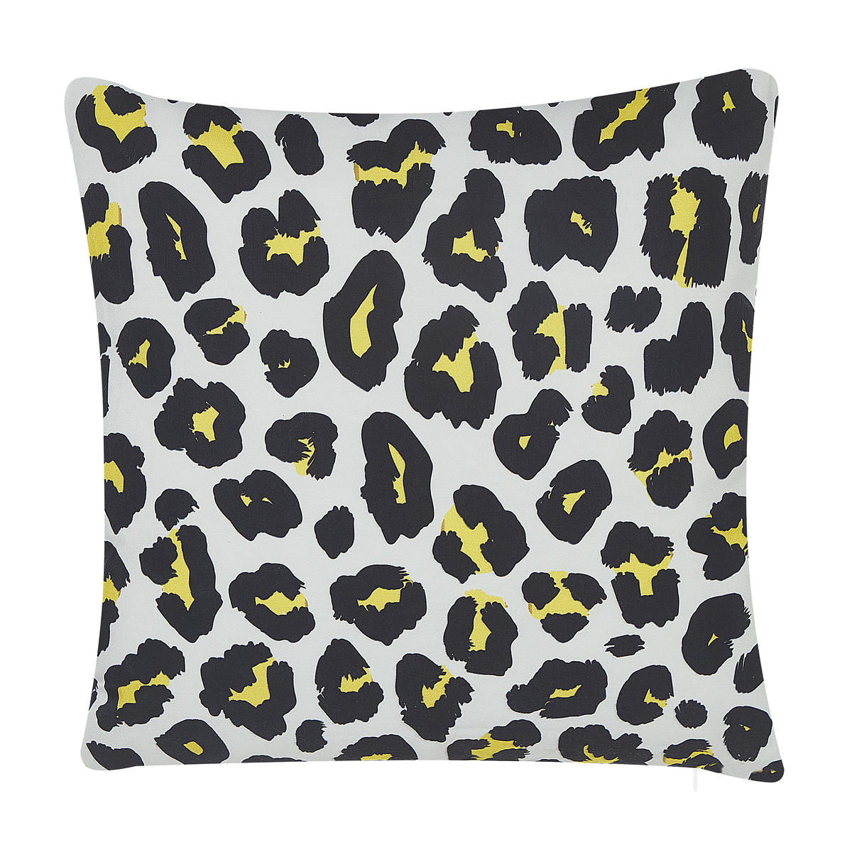 GARTENKISSEN 2er-Set Tierfell-Motiv schwarz/weiß 45/45 cm Karditsa - Multicolor, Textil (45/45cm) - Beliani