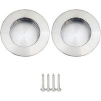 MÖBELGRIFF Silber 2er-Set - Silberfarben, Metall (6.5/1.6/1.4cm)