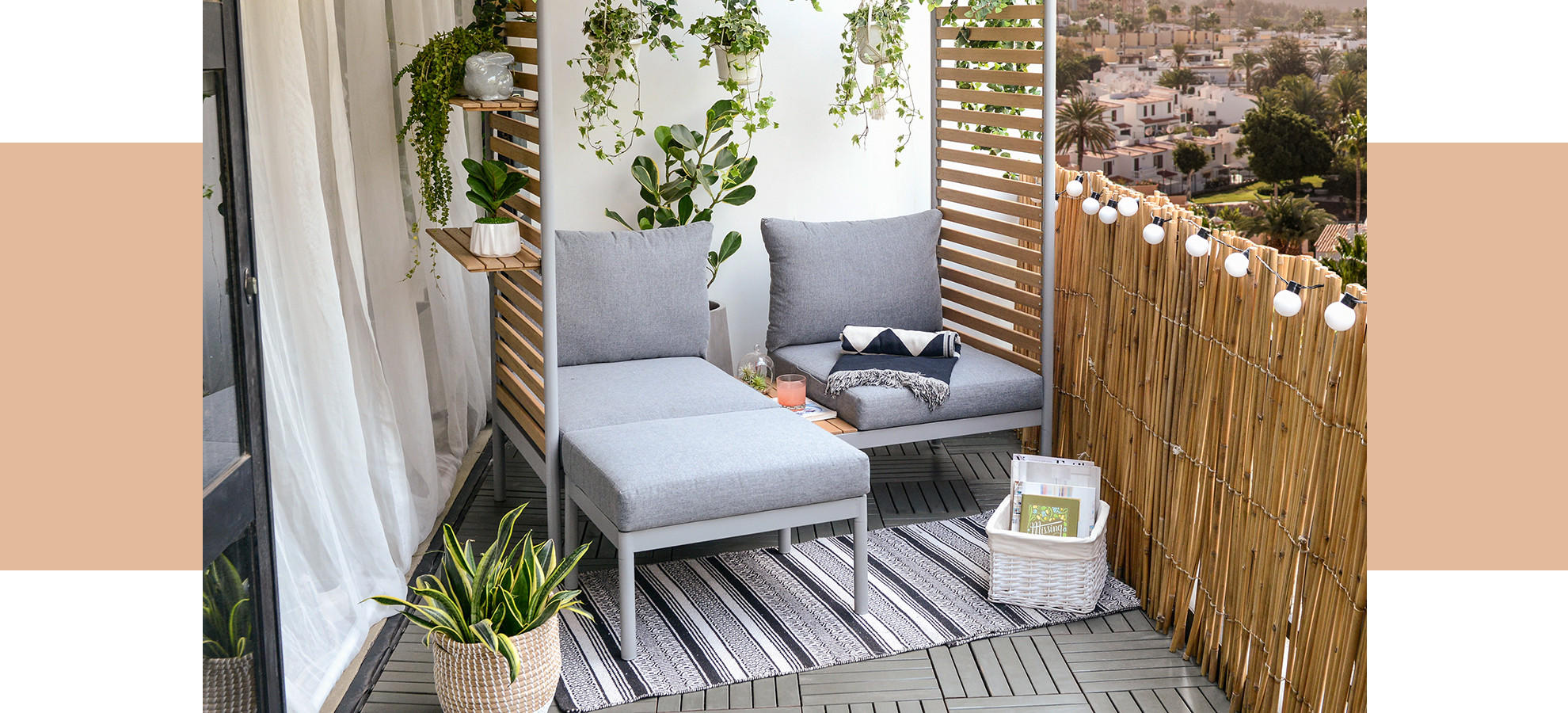 Kleiner Balkon Ideen: Idyll zum Wohlfühlen