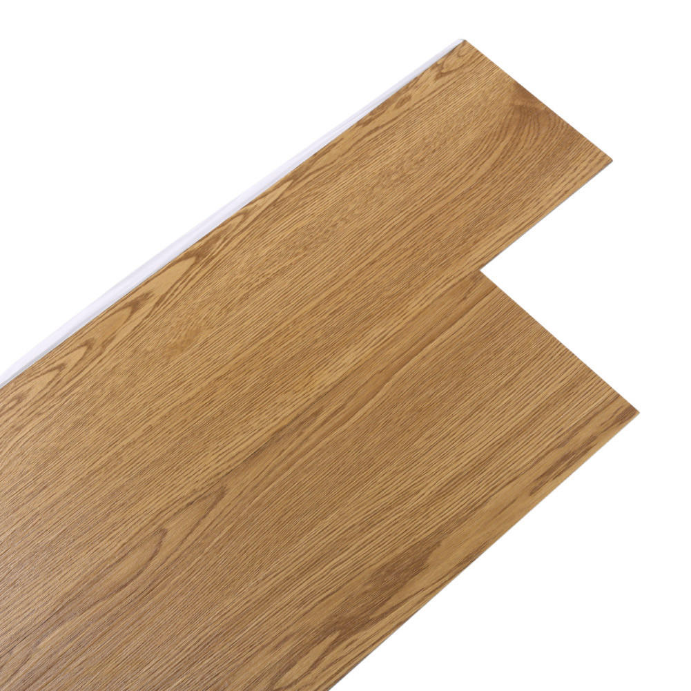 VINYLBODEN 5m²/36-TLG. selbstklebend PVC - Braun, Kunststoff (0.2/91.5/15.2cm) - Livingandhome