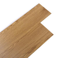 VINYLBODEN 5m²/36-TLG. selbstklebend PVC - Braun, Kunststoff (0.2/91.5/15.2cm) - Livingandhome