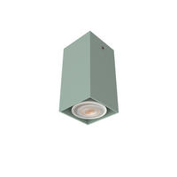 DECKENLEUCHTE Cube H10 - Grün, Metall (6/6/10cm) - Lumicom