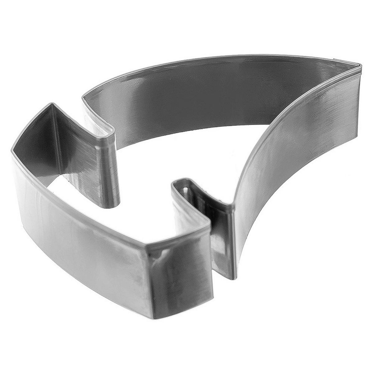 AUSSTECHFORM Segelboot 8,5 cm Silber - Silberfarben, Metall (6/1.5/8.5cm) - Orion 