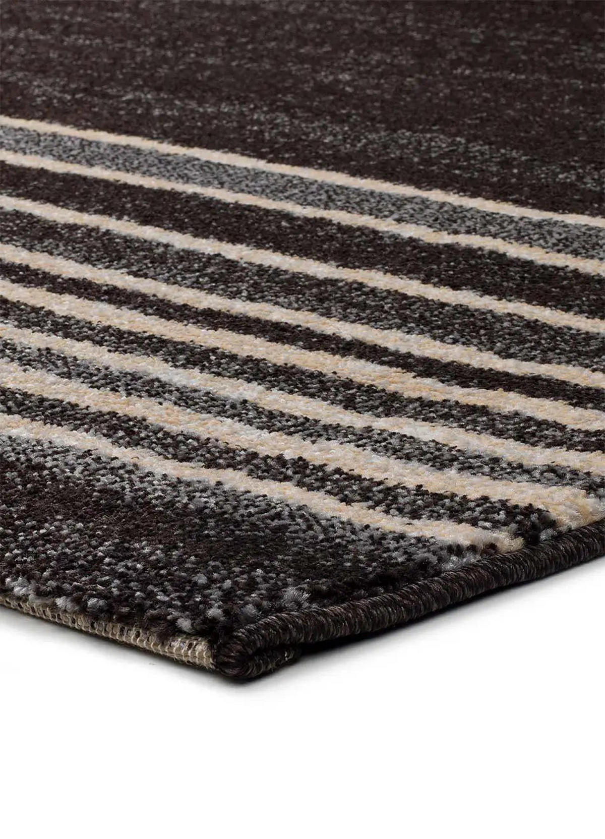 WEBTEPPICH Anthrazit New York 160/230 cm - Anthrazit, Naturmaterialien/Textil (160/230cm) - Atticgo