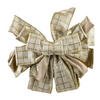 SCHLEIFE Santa Lila Beige 32x32x130 cm Kunststoff - Beige, Kunststoff (32/130/32cm) - Mondex