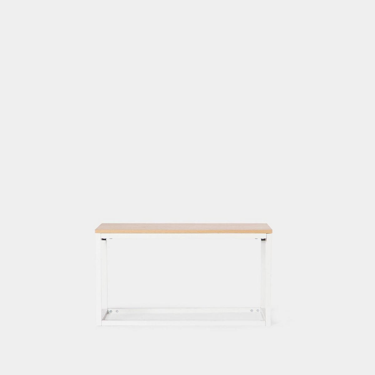 COUCHTISCH HOCHKLAPPBARER Navan Weiß 80 cm x 49-61 cm - Weiß, Holzwerkstoff (50/80/49cm) - Klast Home