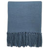 BAUMWOLLDECKE Morgenblau - Blau, Textil (127/152cm) - Malagoon