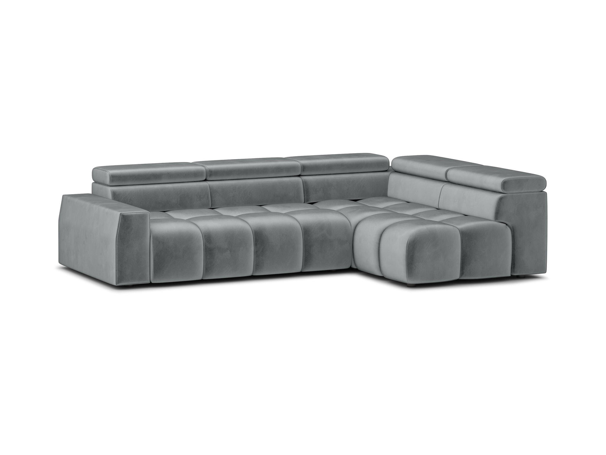 Fun Möbel Ecksofa Grau 305x210 cm