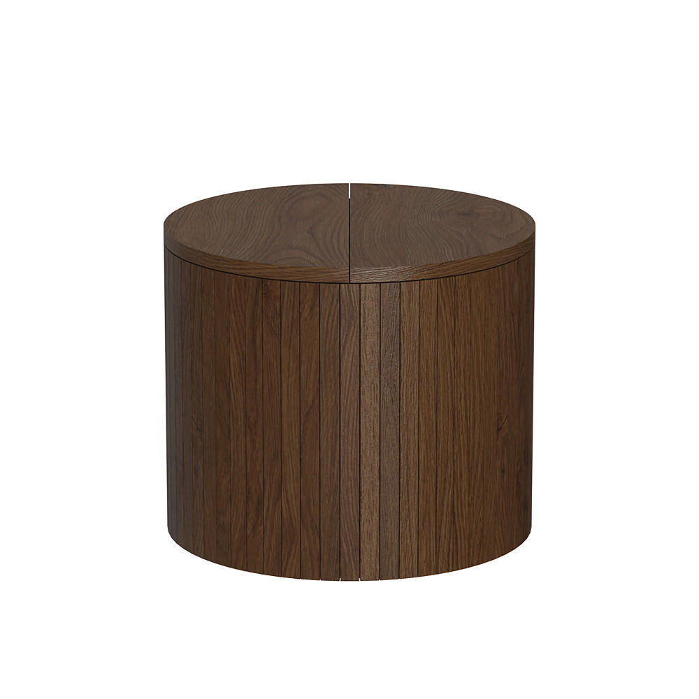COUCHTISCH Tavilo Walnuss 38 x 38 cm - Walnussfarben, Holzwerkstoff (38/38/32cm) - Vicco