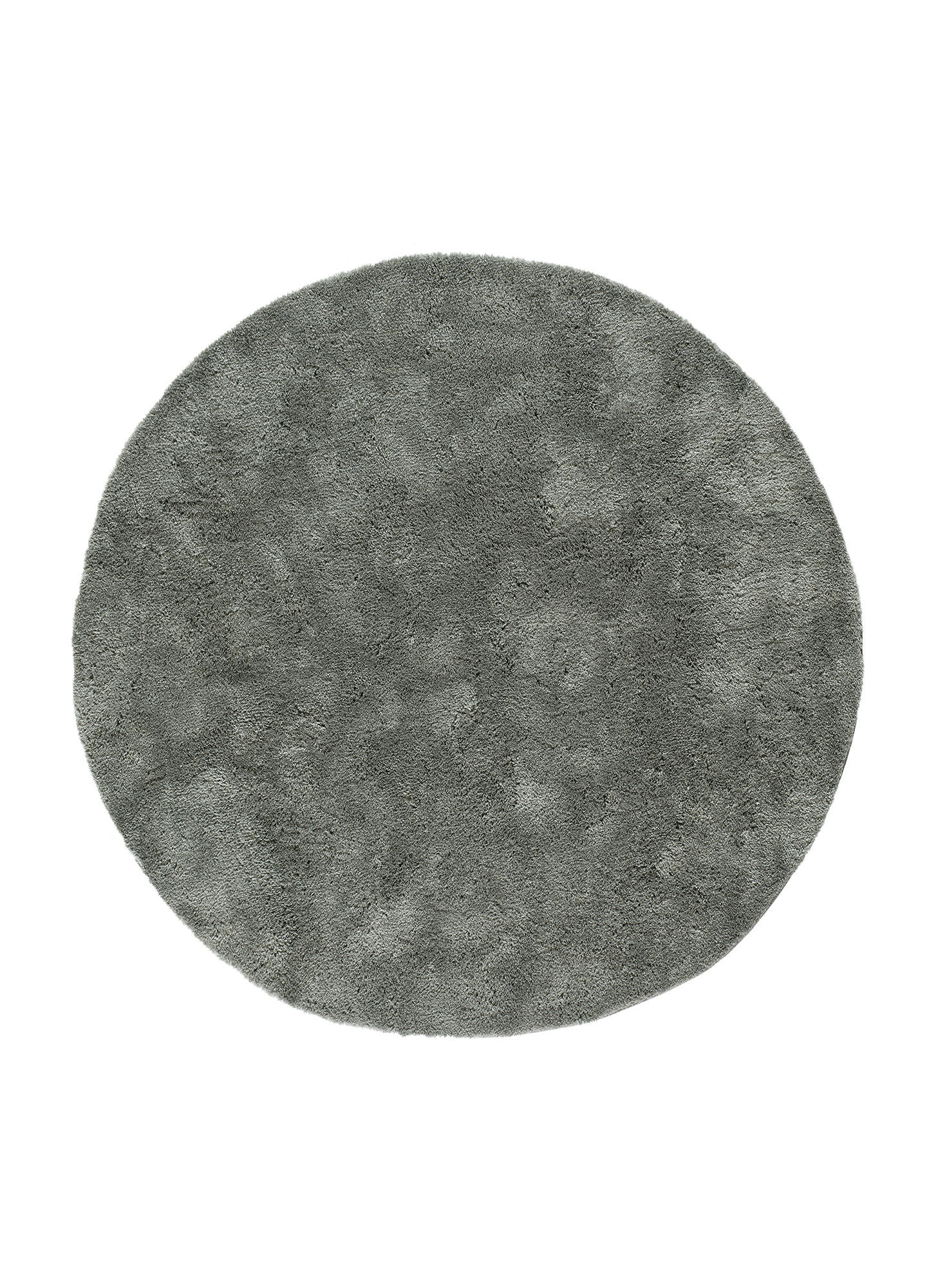 HOCHFLORTEPPICH Anthrazit Roma 120/120 cm - Anthrazit, Kunststoff/Textil (120/120cm) - Atticgo