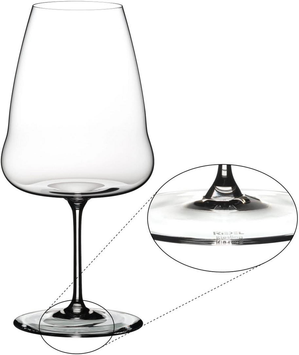 RIESLING GLAS Winewings transparent 1017 ml - Transparent, Glas (1.017L) - Riedel