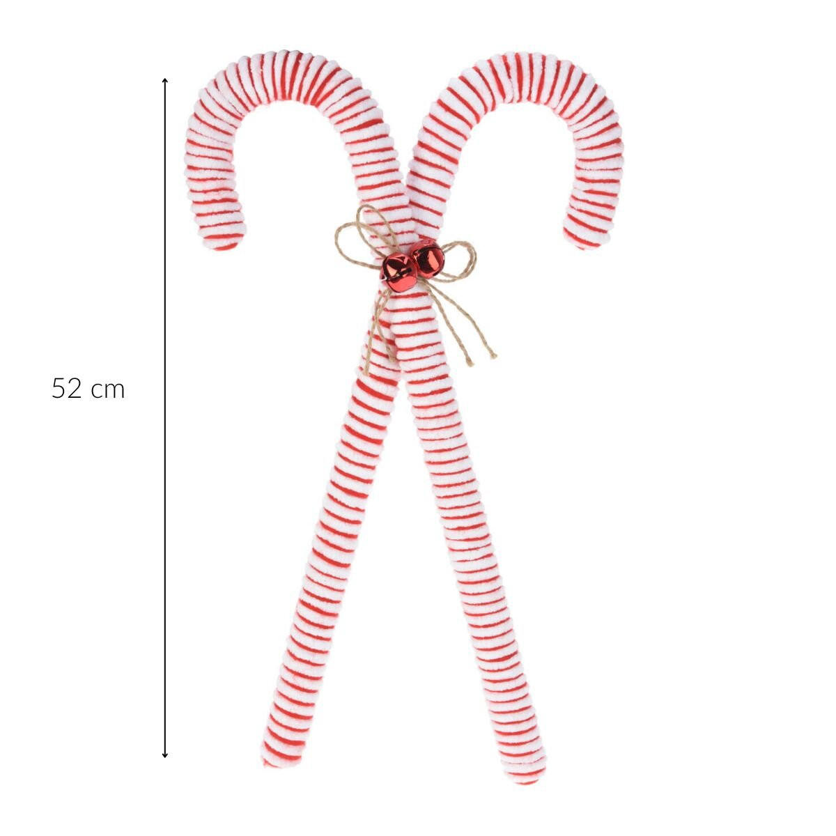 DEKORATION Weihnachten 52 cm - Rot, Kunststoff (3/52/29cm) - Home Styling Collection