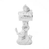 WEIHNACHTSDEKO Briefkasten HTHD0185 - Weiß, Kunststoff (10/32/14cm) - Hometopia
