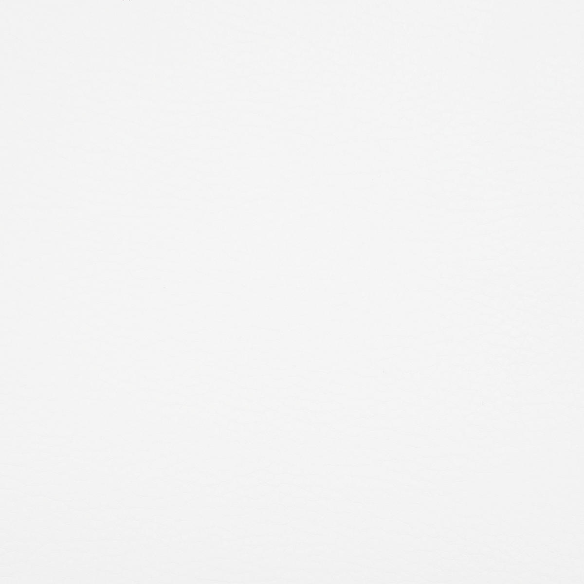 BARHOCKER 2er-Set Kunstleder Weiß Peoria - Weiß, Textil/Metall (54/101/40cm) - Beliani