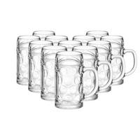 BIERKRÜGE GEEICHT München transparent 0,5 Liter 12er Set - Transparent, Glas (0.5L) - Van Well