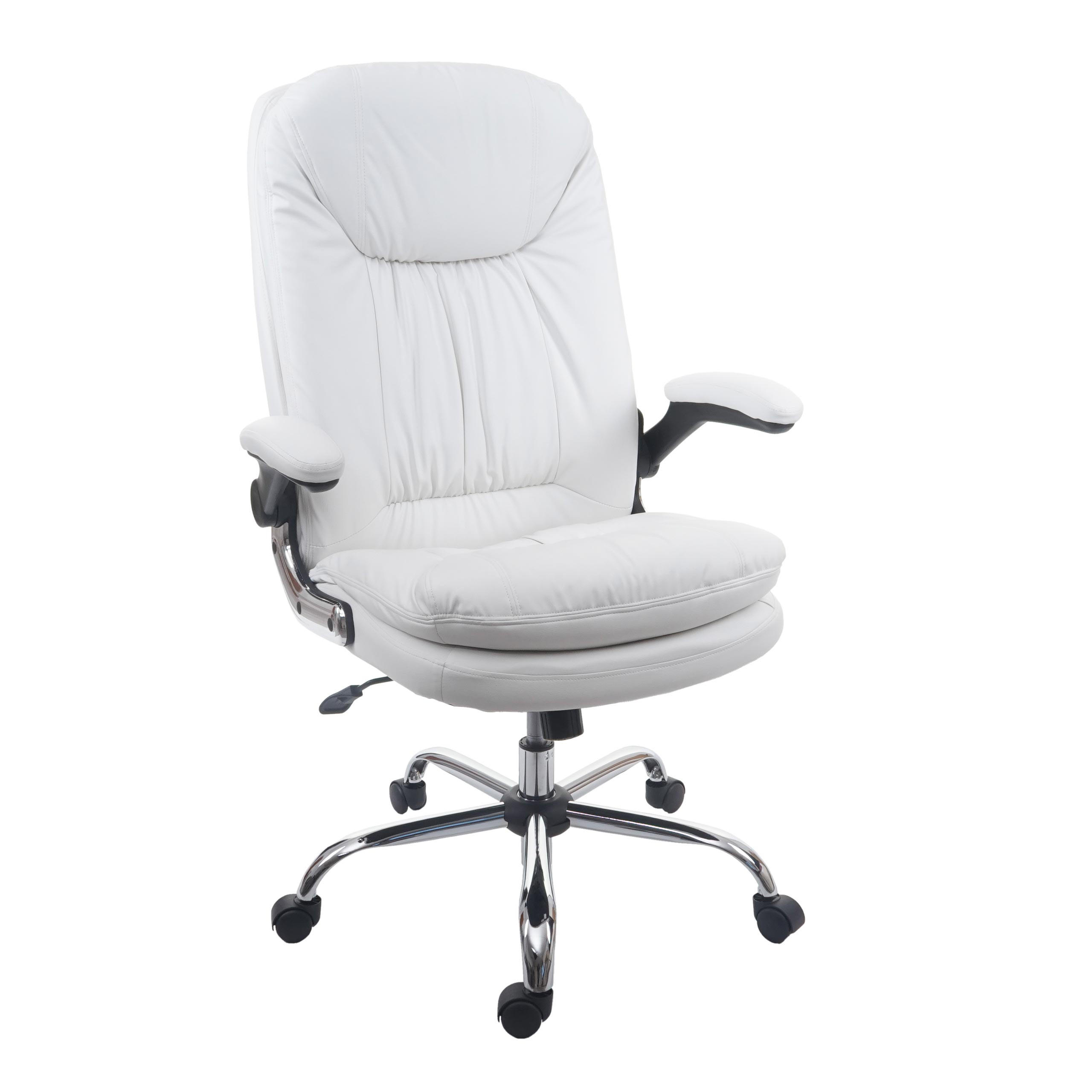BÜROSTUHL Weiß - Weiß, Textil (72/117/76cm) - MCW