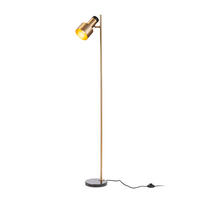 STEHLEUCHTE DIVINA Messing 5 W - Goldfarben, Metall (25/25/160cm) - Rendl