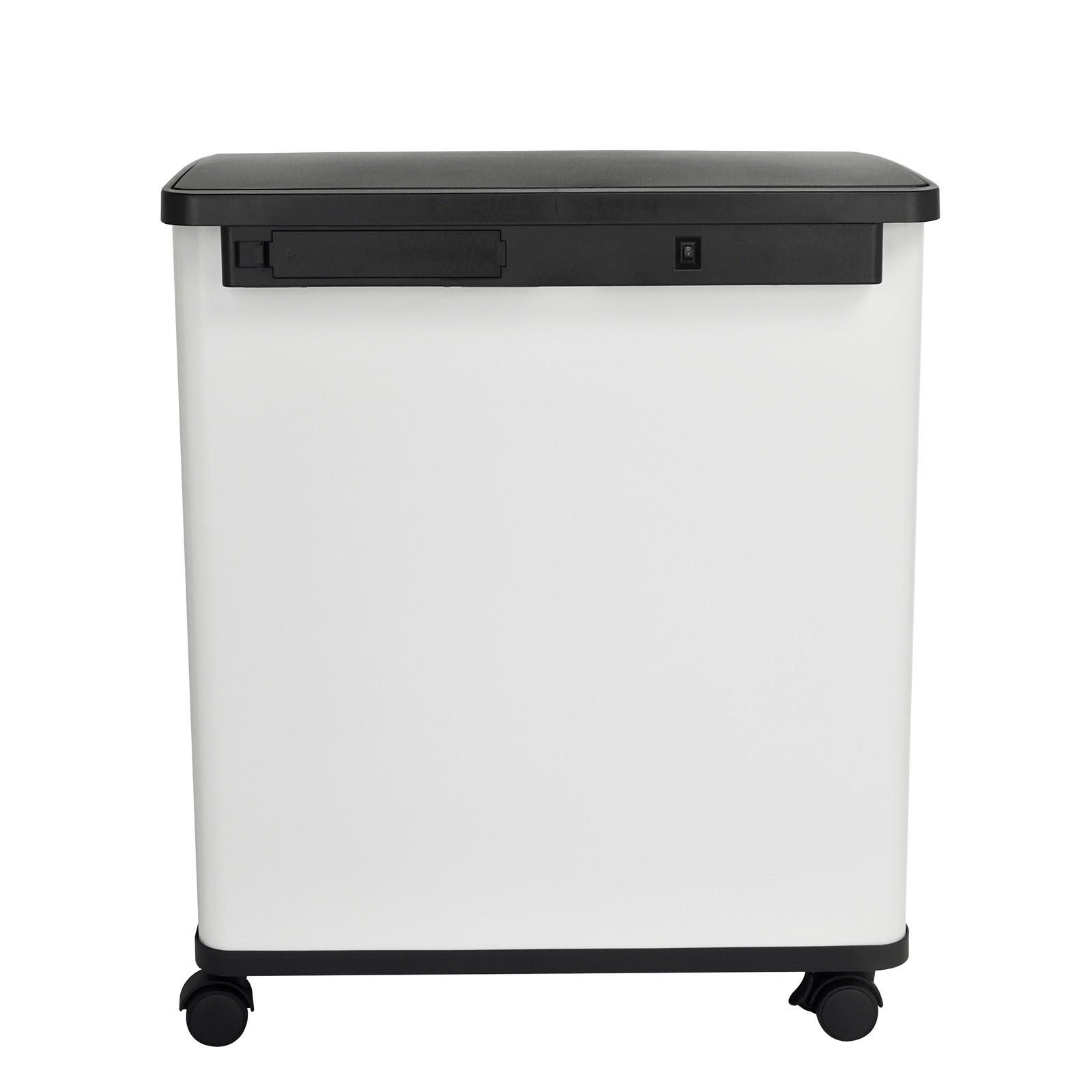 MÜLLEIMER SR2X30 60L Weiß - Weiß, Metall (57/60/34cm) - SVITA