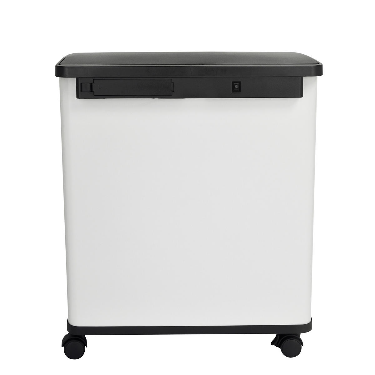 MÜLLEIMER SR2X30 60L Weiß - Weiß, Metall (57/60/34cm) - SVITA