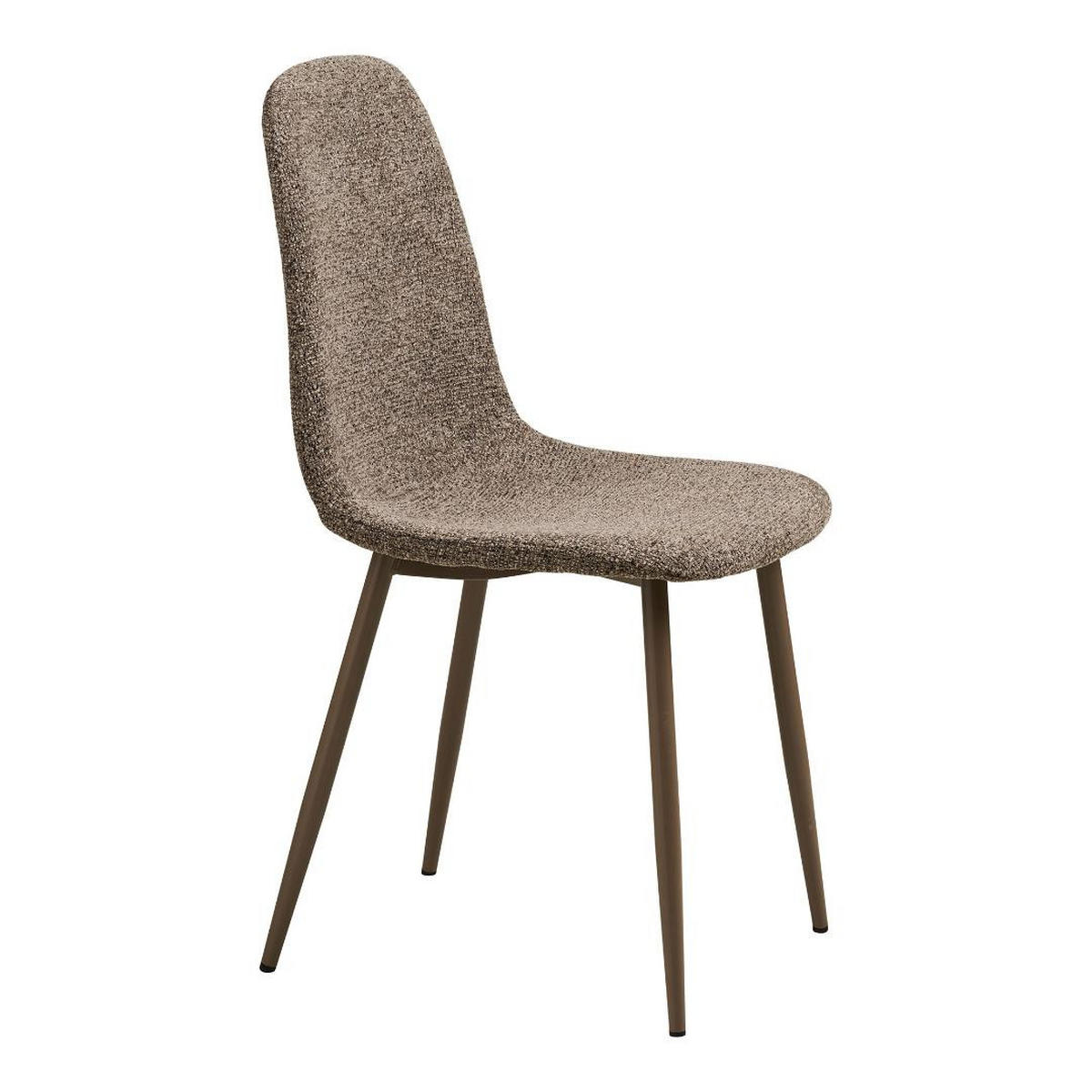 ESSZIMMERSTUHL, Ada, Braun, Polyester, 54 x 44 x 88 cm - Braun, Textil (54/88/44cm) - ebuy24