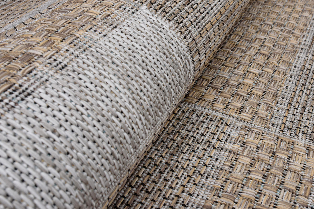 TEPPICH MELISSA Grau 140/200 cm - Grau, Kunststoff (140/200cm) - Tapiso