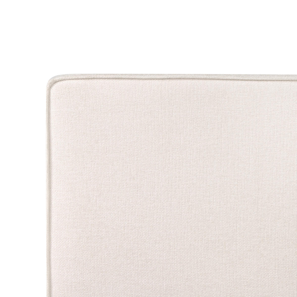 BETT mit Stauraum 180/200 cm Stoff Cremeweiß Lagarde - Creme, Textil (180/200cm) - Beliani