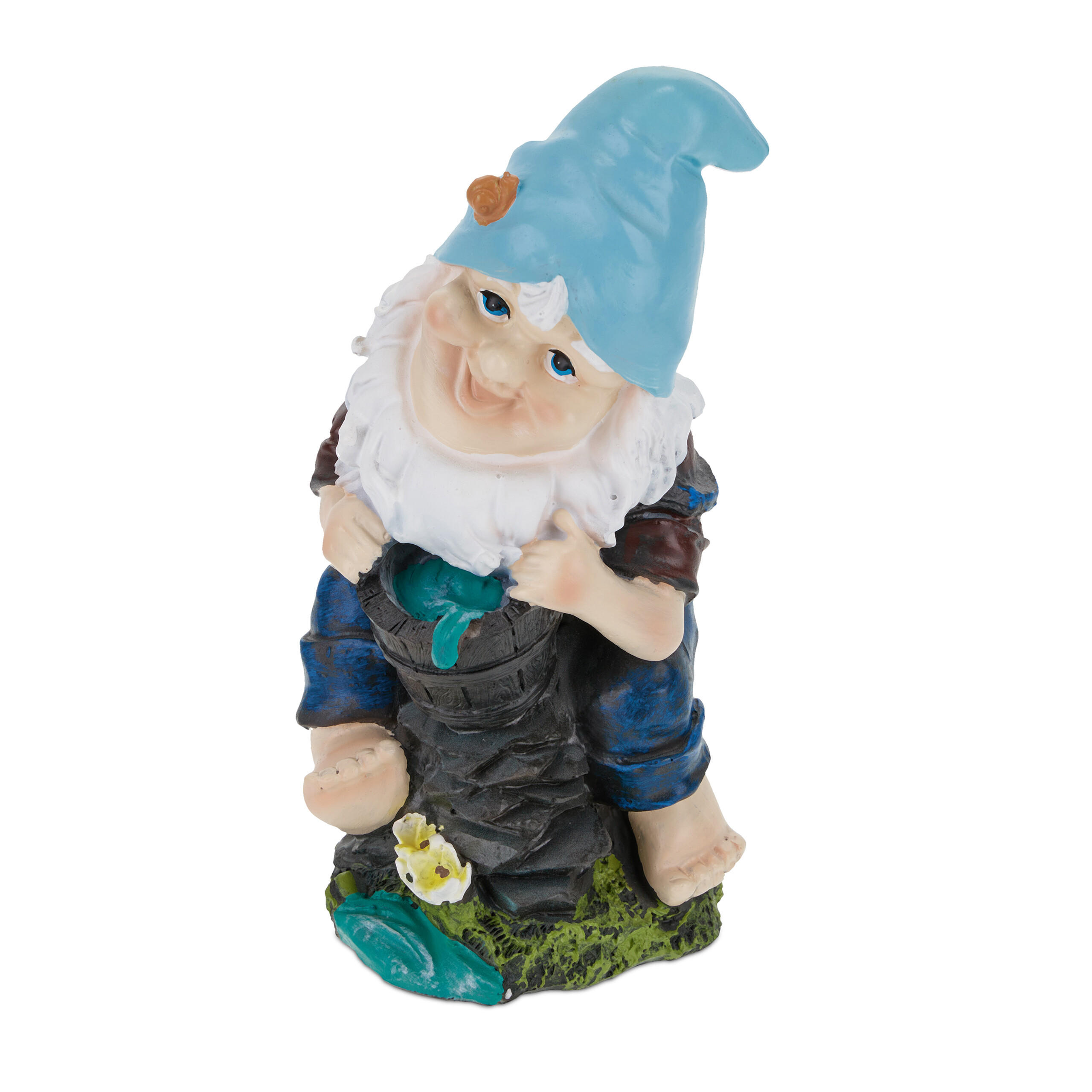 GARTENZWERG - Multicolor, Kunststoff (11/24/10cm) - Relaxdays