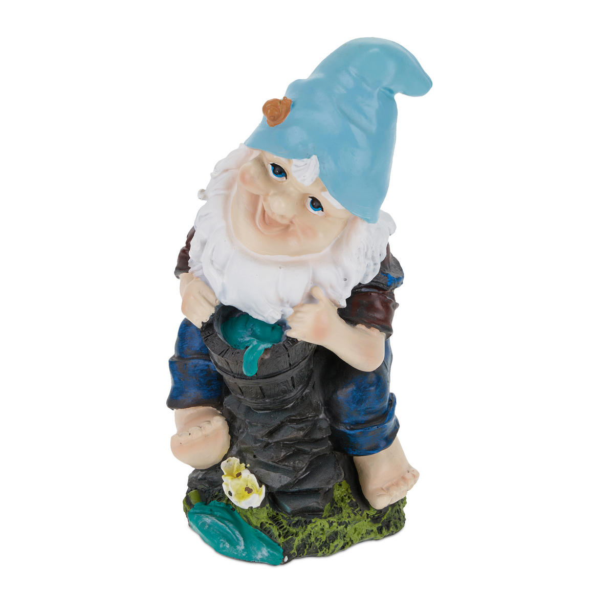 GARTENZWERG - Multicolor, Kunststoff (11/24/10cm) - Relaxdays