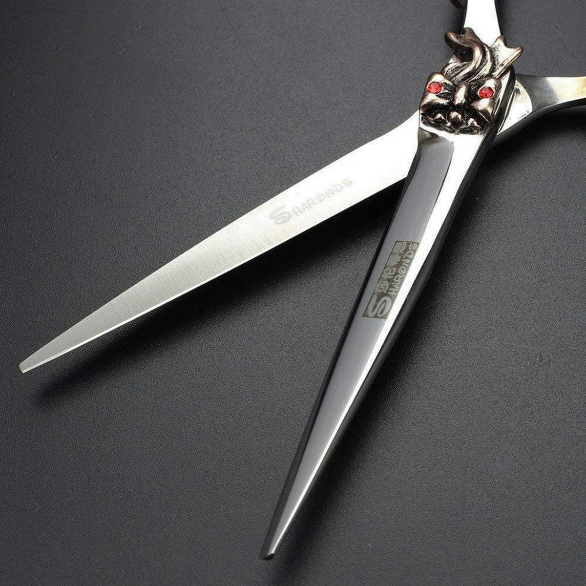 FRISEURSCHEREN Set 5.5 Zoll Edelstahl Ergonomisch - Multicolor, Metall (6/1/17.8cm)