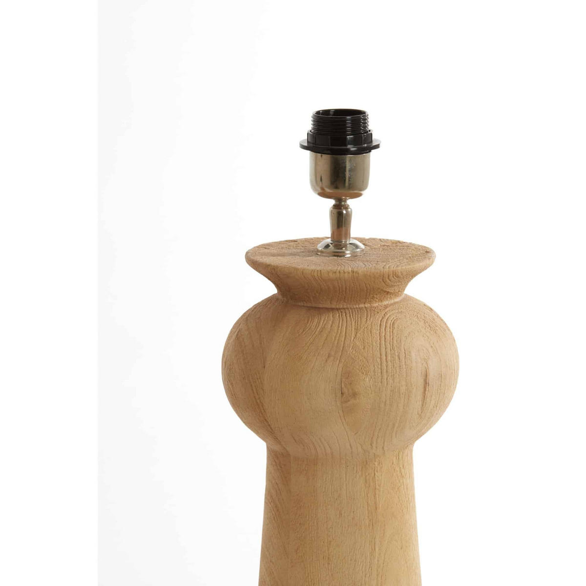 LAMPENFUSS Baglio Braun 19/19/45 cm - Braun, Holz (19/19/45cm) - Light & Living