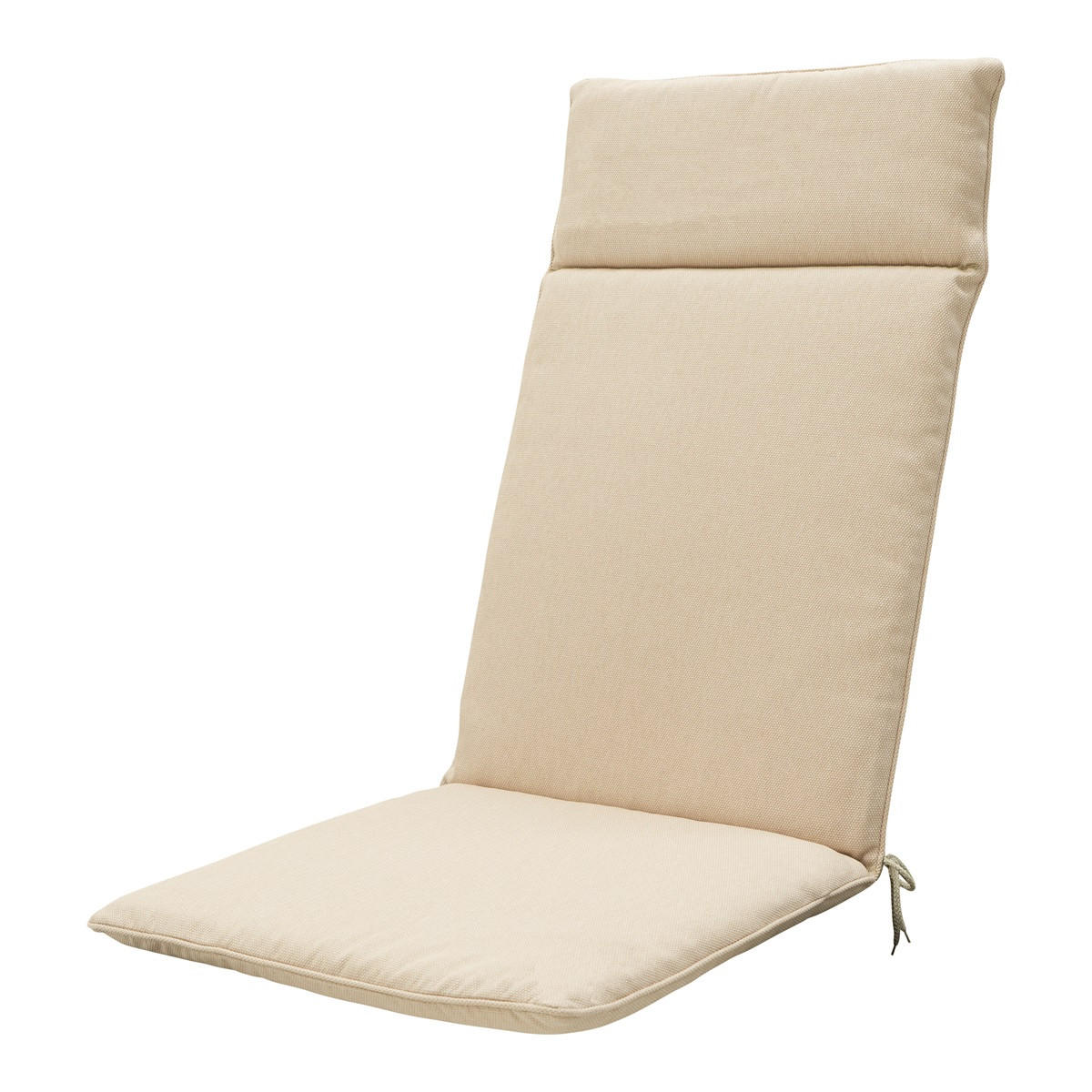 GARTENSTUHLKISSEN Canvas 120/50 cm 4er-Set - Beige, Textil (50/8/120cm) - Madison
