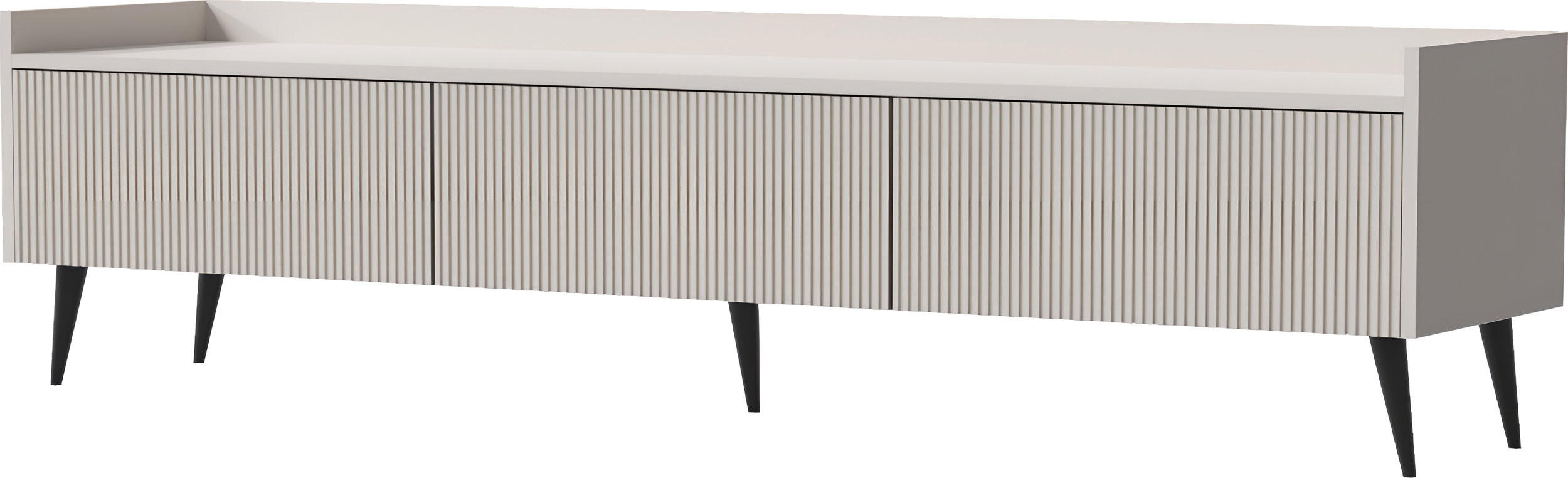 TV-LOWBOARD Arysa in Beige Kaschmir 150/45/41 cm - Kaschmir/Beige, Holzwerkstoff/Metall (150/45/41cm) - WFL GROUP