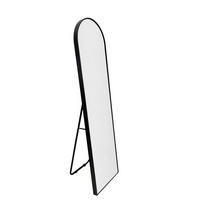 STANDSPIEGEL Ziva Schwarz - Schwarz, Metall (40/150/4cm) - Fragix
