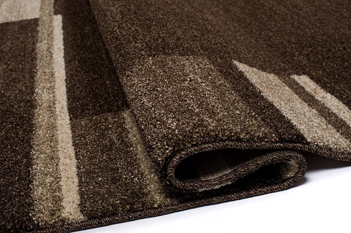 TEPPICH SARI Dunkelbraun 190/270 cm - Dunkelbraun, Textil (190/270cm) - Tapiso