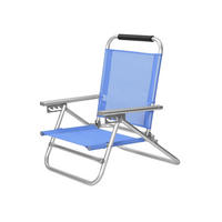CAMPINGSTUHL KLAPPSTUHL - Blau, Textil (59/71/57cm) - Hansiro