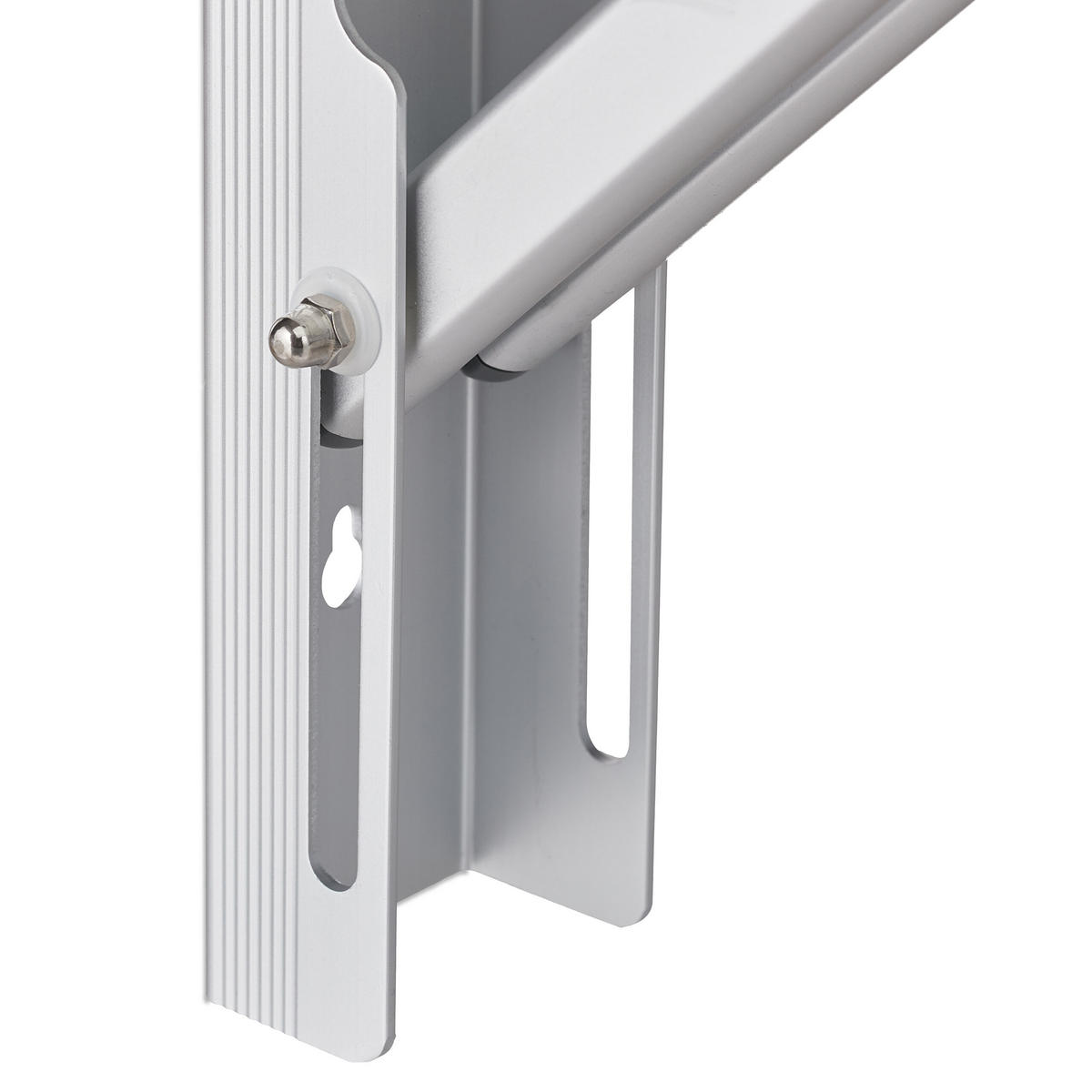 VÄGGTORKSTÄLLNING silver utdragbar aluminium 8 m - Silverfärgad, Metall (95/27/60cm) - Relaxdays