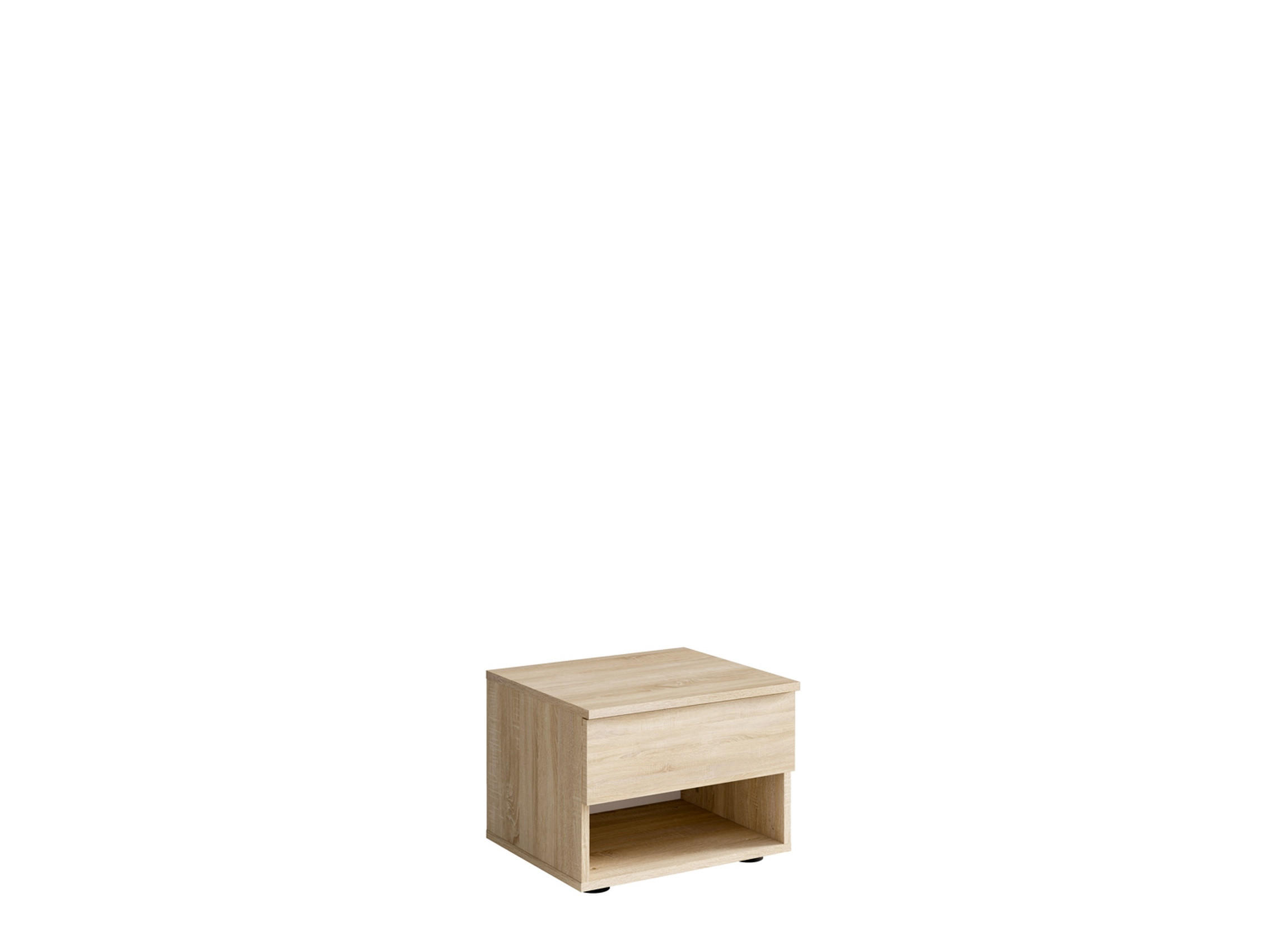 Raumhirsch Furniture Nachttisch Sonoma Eiche 44x36x35 cm