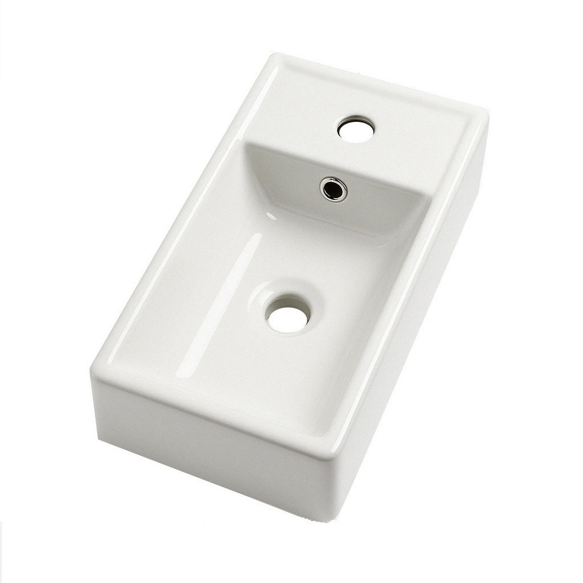 GÄSTE-WC-MÖBELSET Apollo 2 Teile Anthrazit - 40 x 22 x 68 cm - Anthrazit, Holz (40/68/22cm) - Badplaats