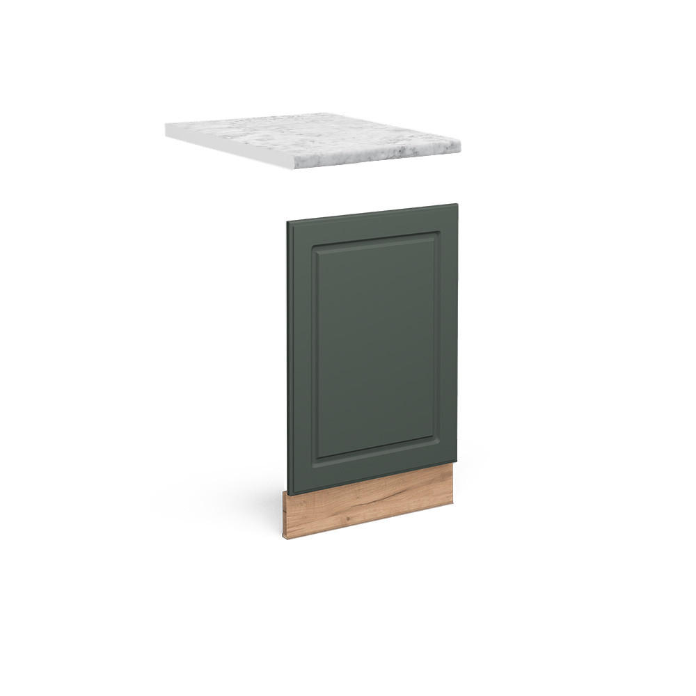 FRONTPANEL Fame-Line Grönt och guld lanthus 45 cm , AP Marble Grön, Honungsek 67.4/45/60 cm