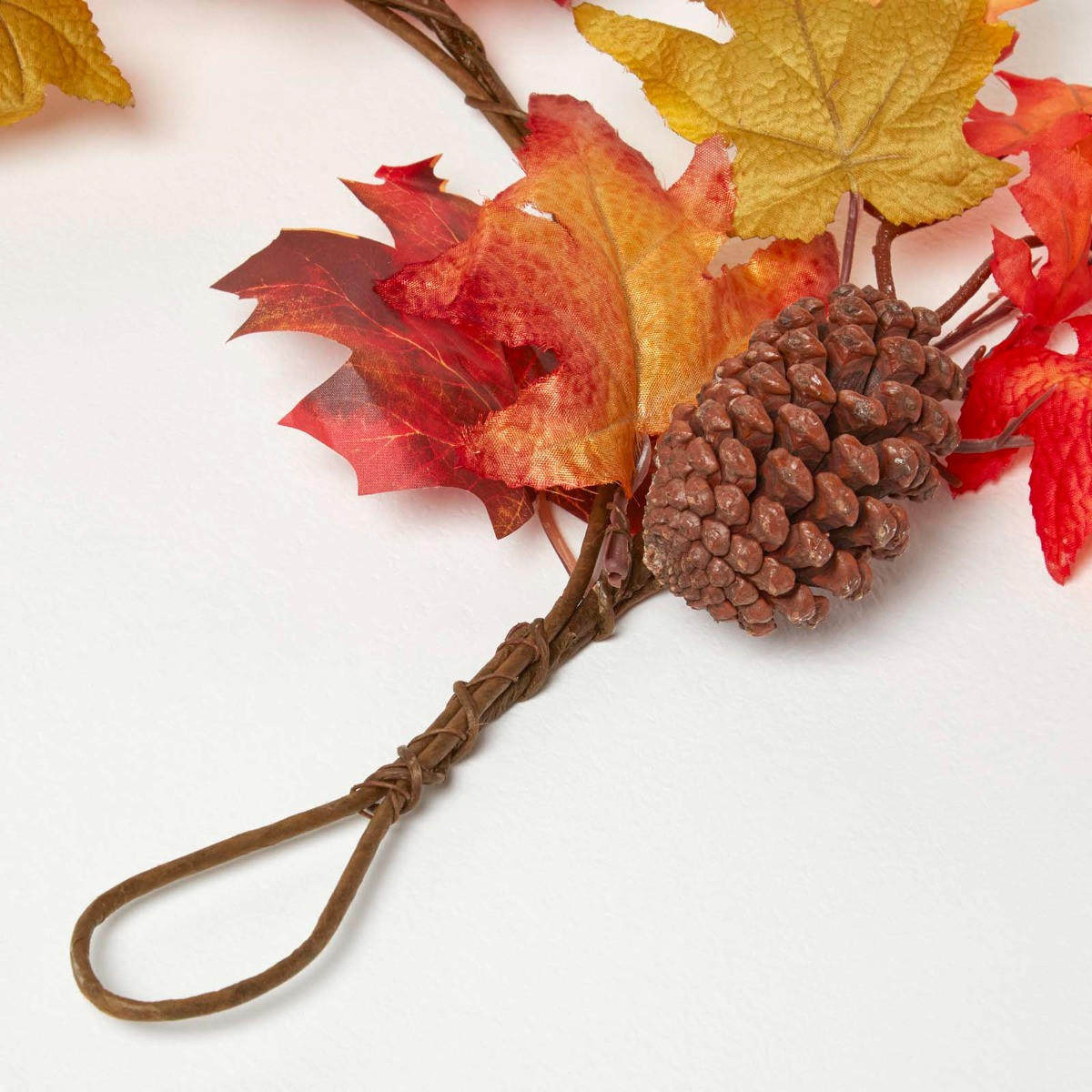 HERBST-GIRLANDE buntes Laub & Zapfen, 140 cm - Multicolor, Kunststoff (20/140/140cm) - Homescapes