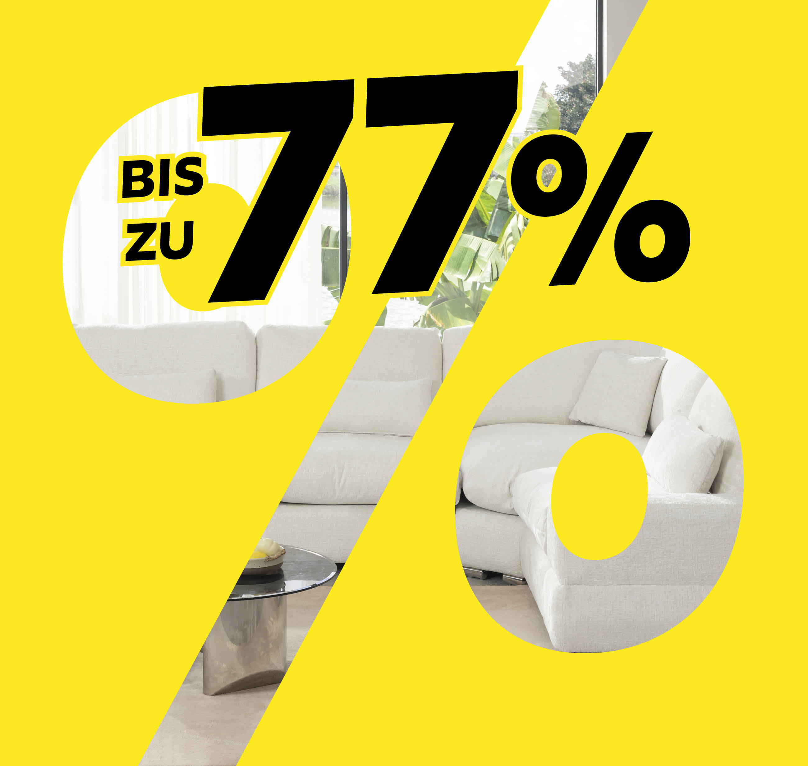 Bis zu 77%
