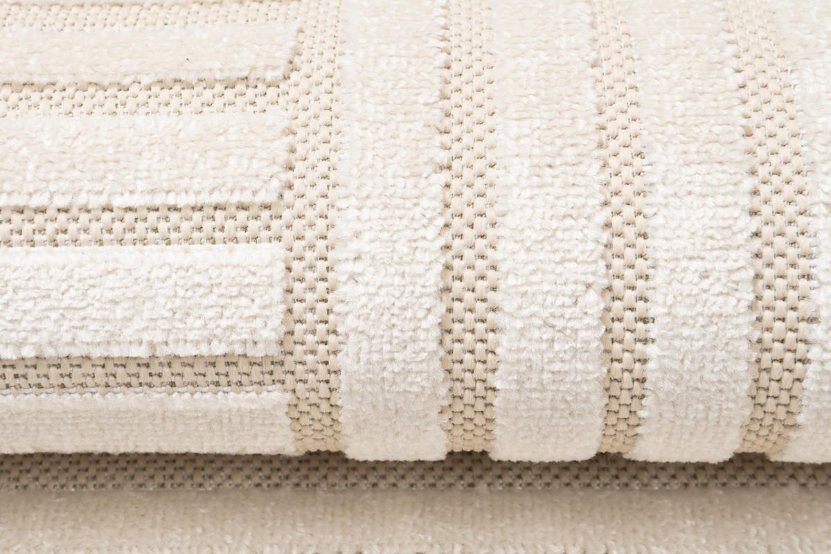 TEPPICH PATIO Beige 140/200 cm - Beige, Kunststoff (140/200cm) - Tapiso