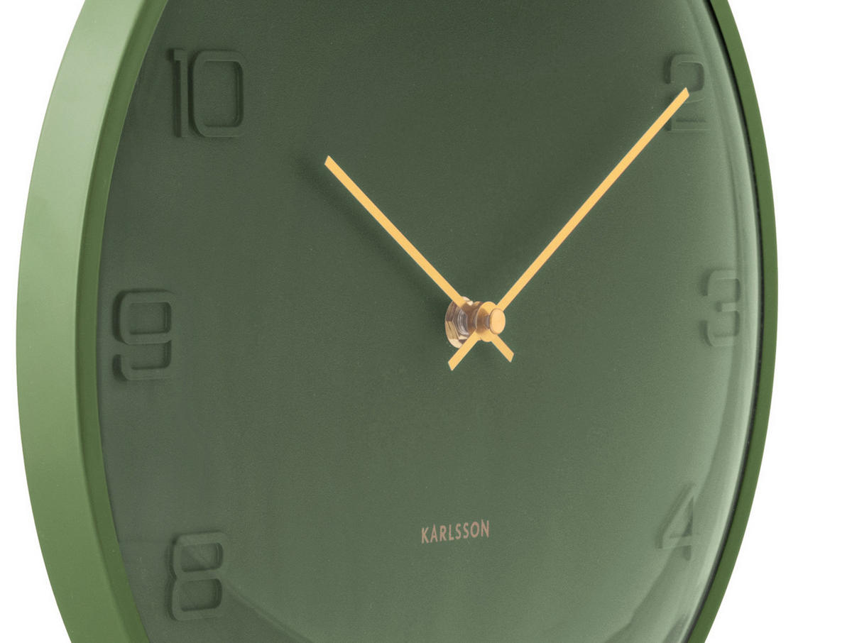 WANDUHR Fuerte Dome Grün 30.5/3/30.5 cm - Grün, Metall (3/30.5/30.5cm) - Karlsson