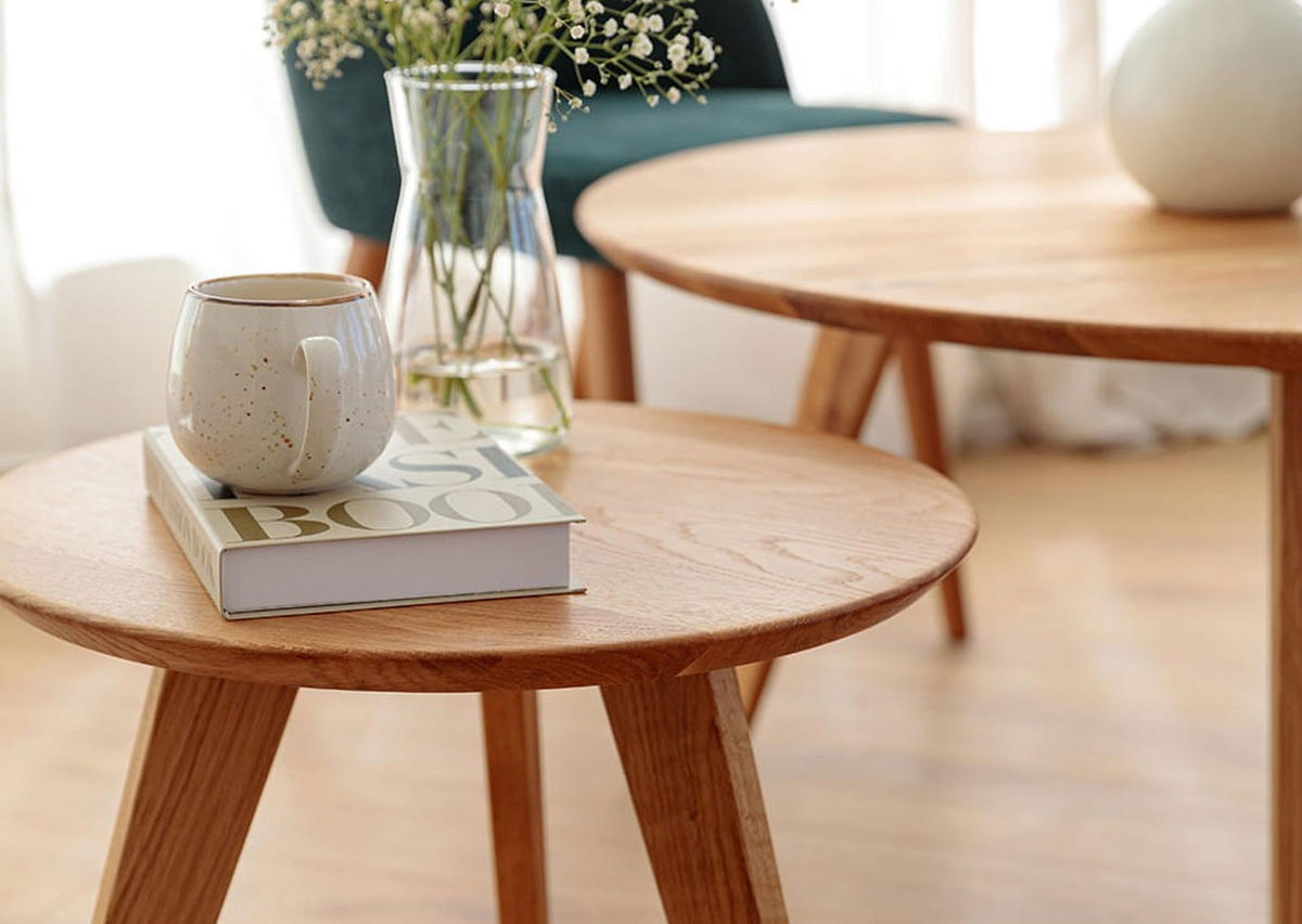 COUCHTISCH Orbetello Eiche Tabacco 70 / 70 / 41,5cm - Dunkelbraun, Holz (70/70/41.5cm) - Feldmann-Wohnen