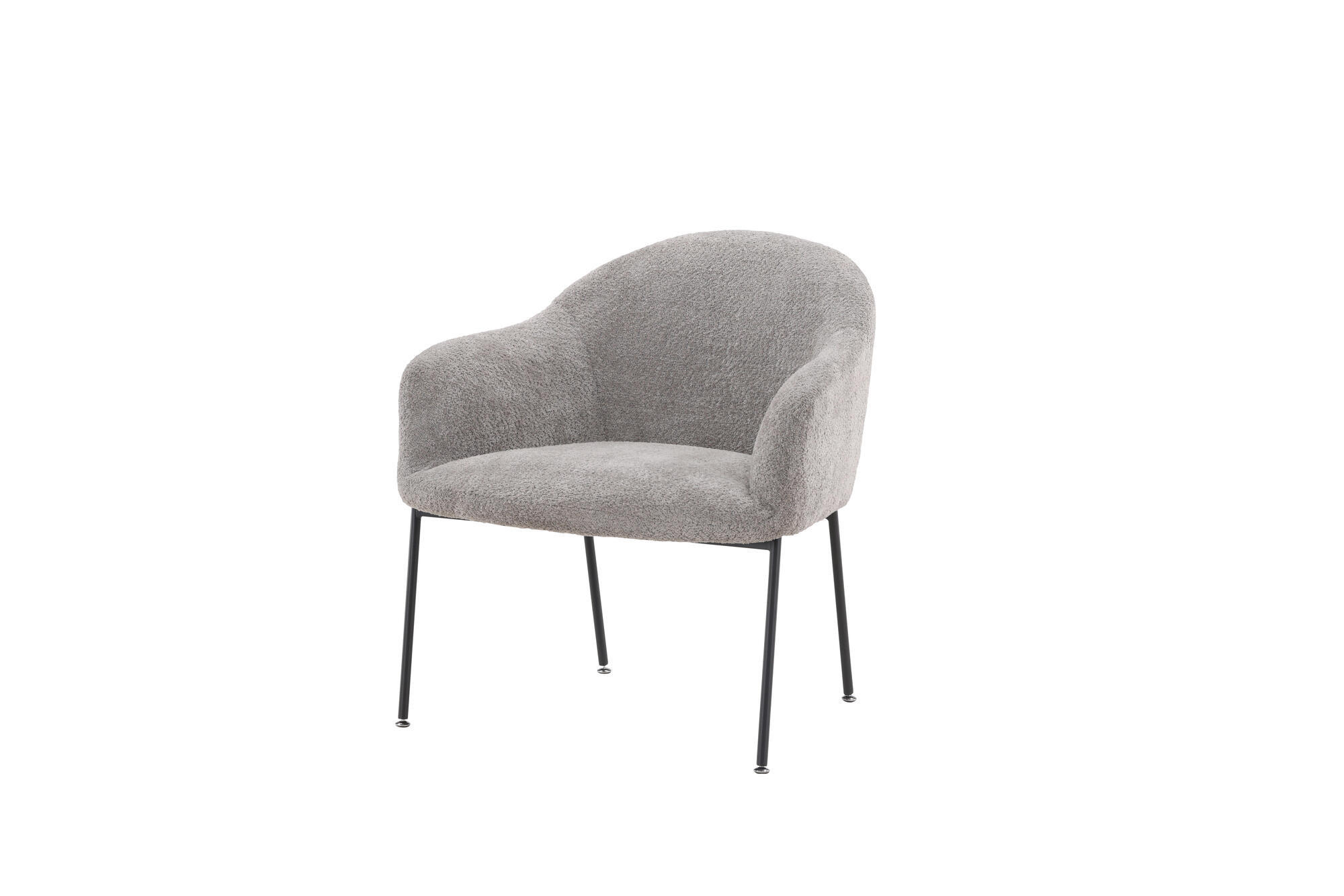 SESSEL CATANIA Grau 85x80x88 cm - Grau, Textil (85/88/80cm) - FURNLUX