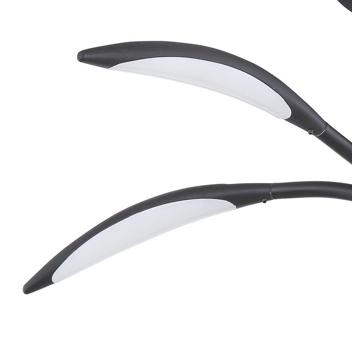 LED DECKENLEUCHTE KAELA Schwarz - Schwarz, Metall (68/68/33cm) - Globo Lighting