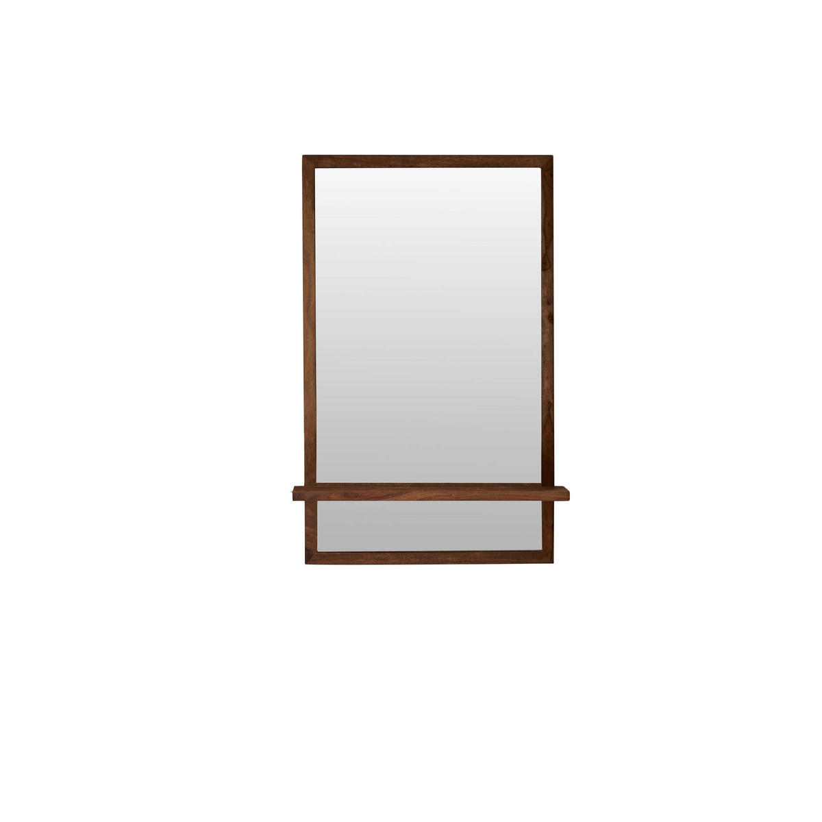 SPIEGEL Galyno Braun aus Palisander - Braun, Holz (50/75/15cm) - Tikamoon