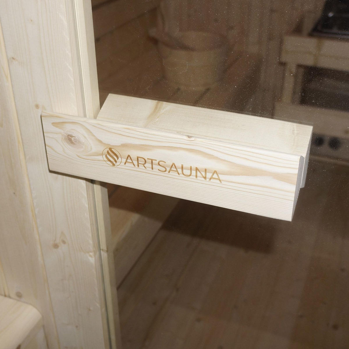 FASSSAUNA Nolvik XXL inkl. Zubehör-Set - Naturfarben, Holz (186/194/220cm) - Artsauna