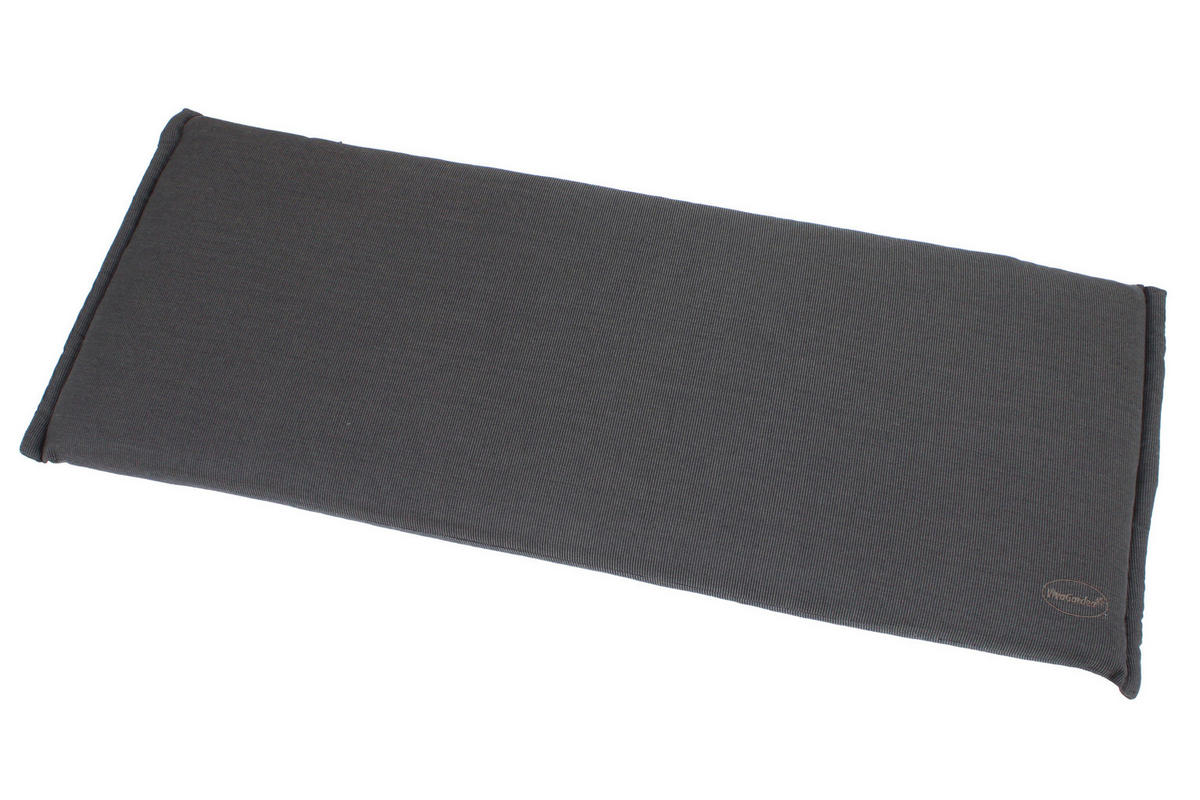 BANKAUFLAGE ROG Kunstfaser Anthrazit 110 cm - Grau, Textil (45/5/110cm) - riess-ambiente